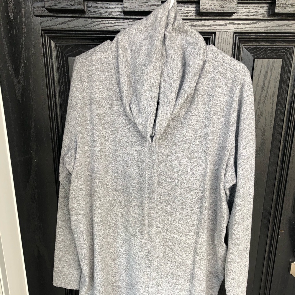 Maternity sweater dress